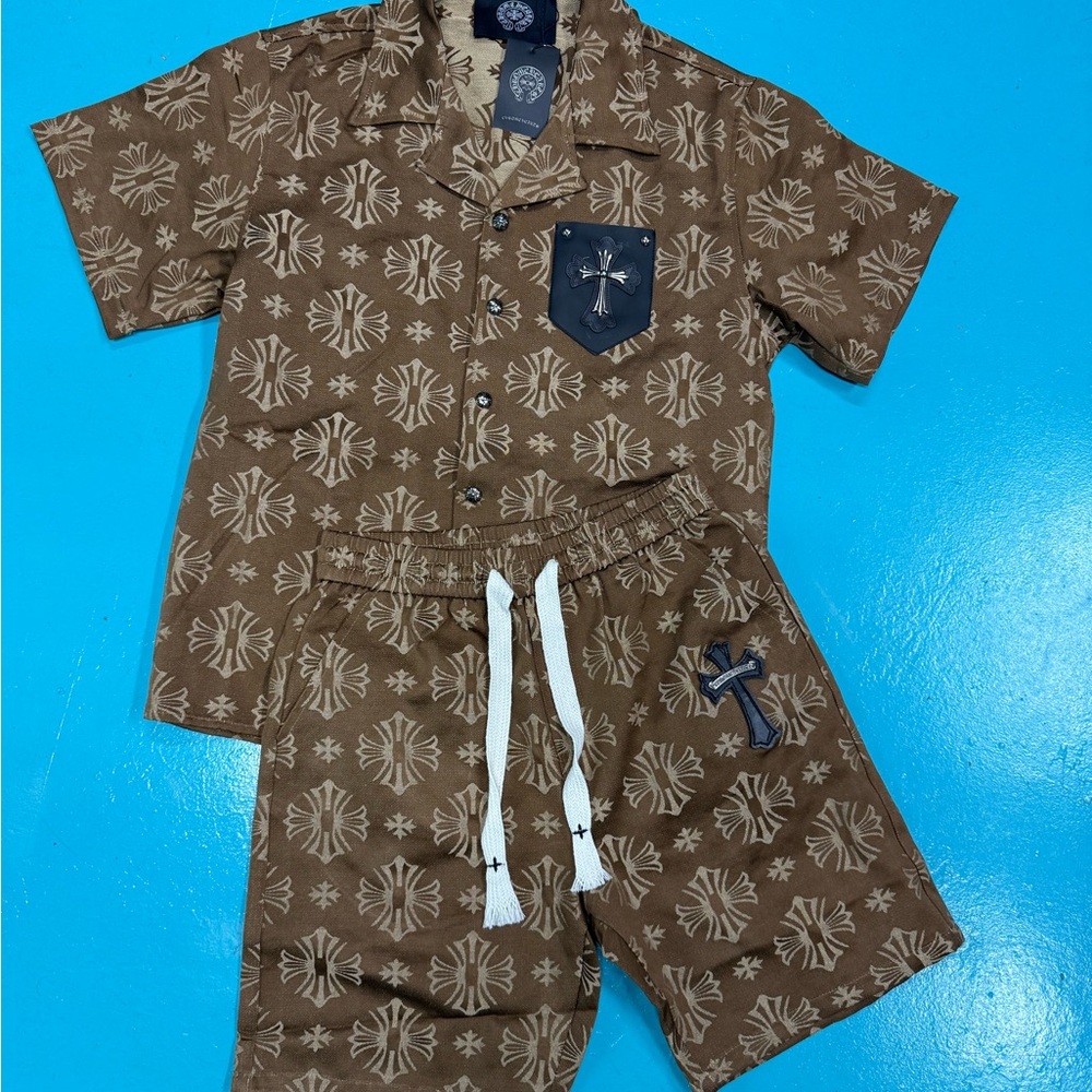 Chrome Hearts Men shorts set